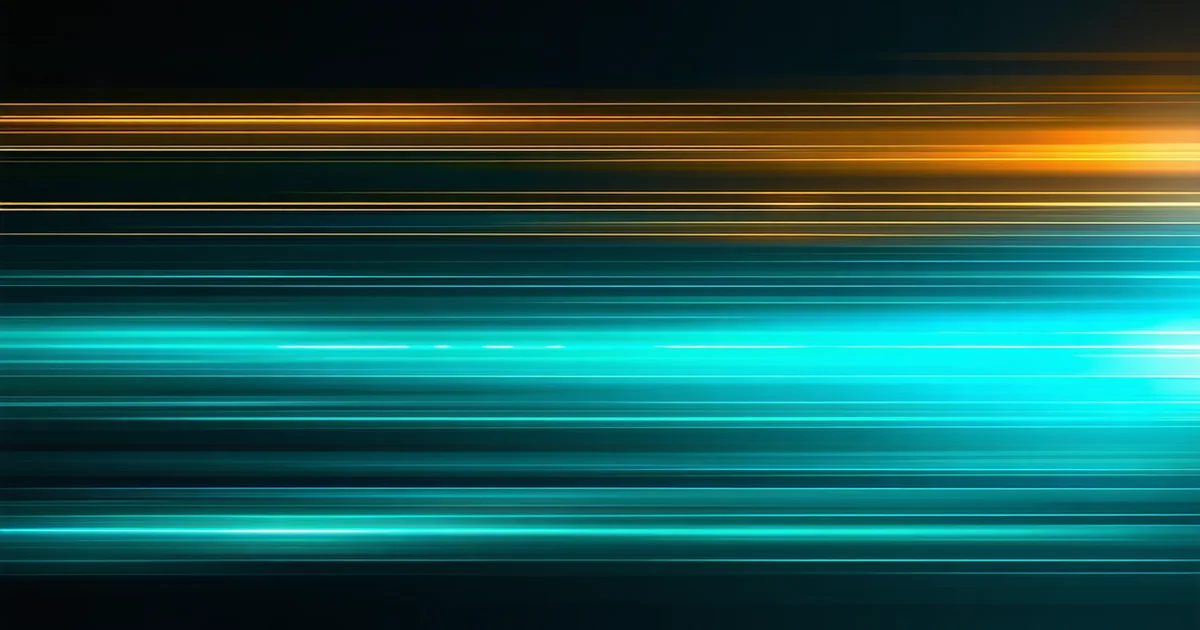 Abstract high-speed data processing visualization