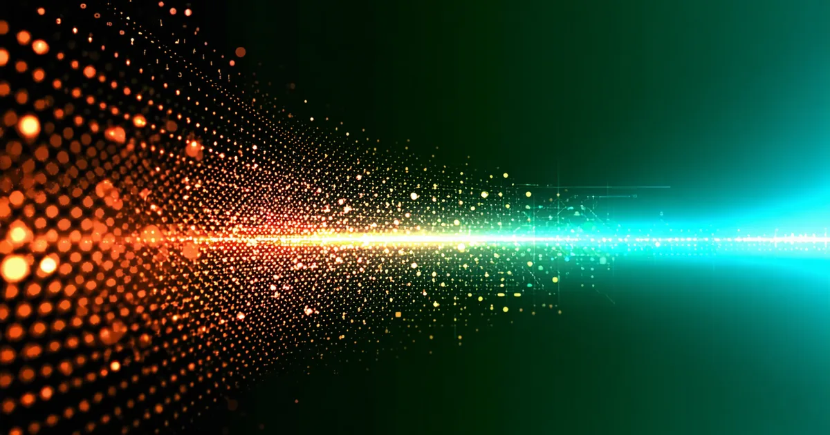 Abstract data accuracy improvement visualization